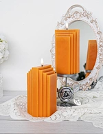 led flickering wax candle